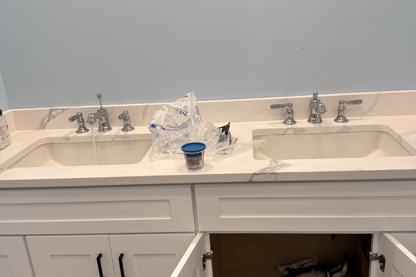 bathroom sink plumbing service in Streamwood IL