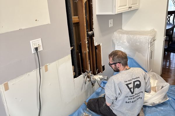 kitchen pipe repair in Streamwood IL
